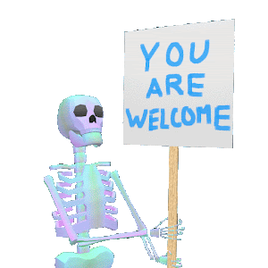 "You are Welcome"