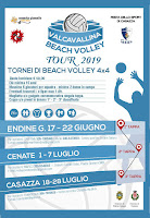 Locandina VALCAVALLINA BEACH VOLLEY TOUR 2019