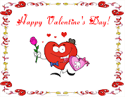 Happy Valentine's Day! (happy valentine placemat )