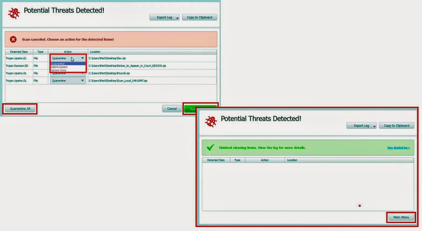 MalwareBytes Free Version - Removendo infecções MalwareBytes Free Version - Removendo infecções