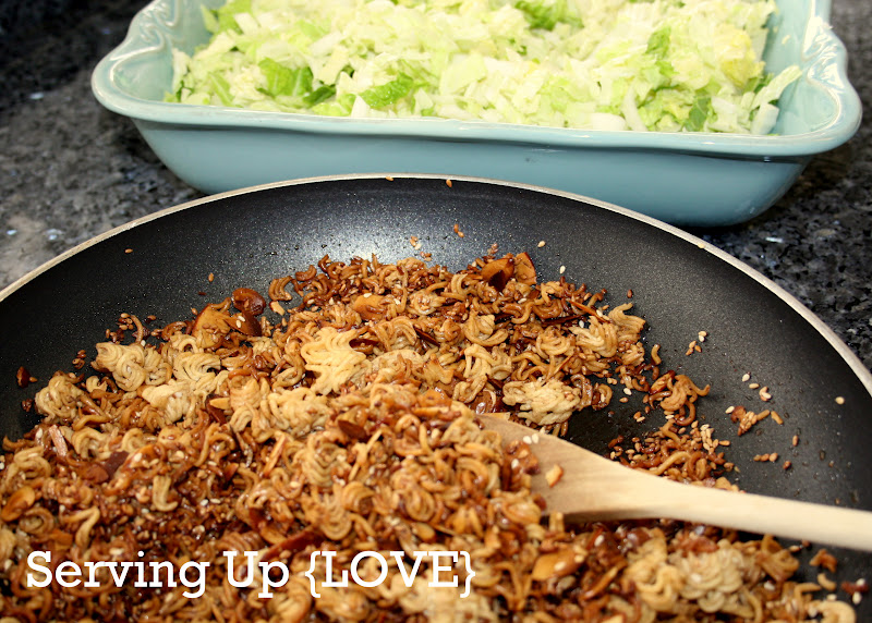 Katherine's Kitchen Serving Up {Salad} Chinese Cabbage Salad with