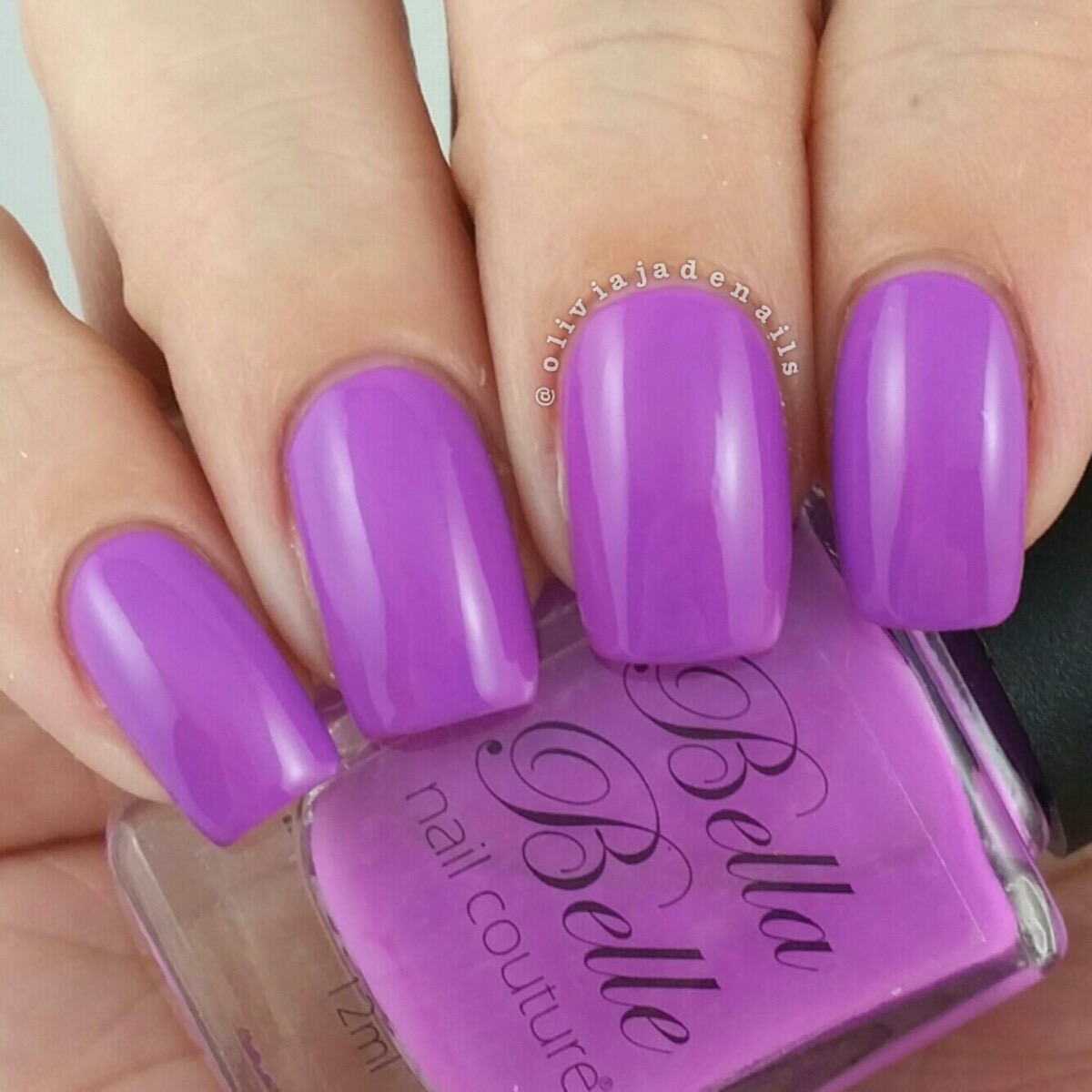 Bella Belle Nail Couture How's The Serenity swatched by Olivia Jade Nails