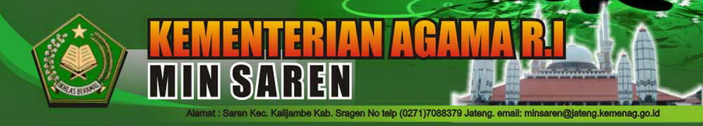 .....::::: Web Resmi MIN Saren Kalijambe Sragen :::::.....