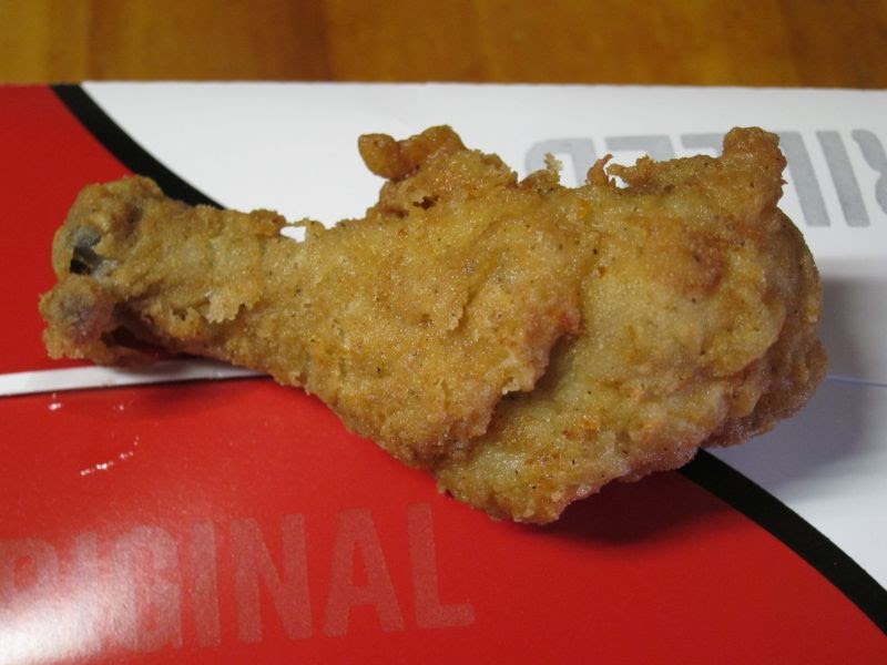 Classic Review KFC Original Recipe Fried Chicken Brand Eating