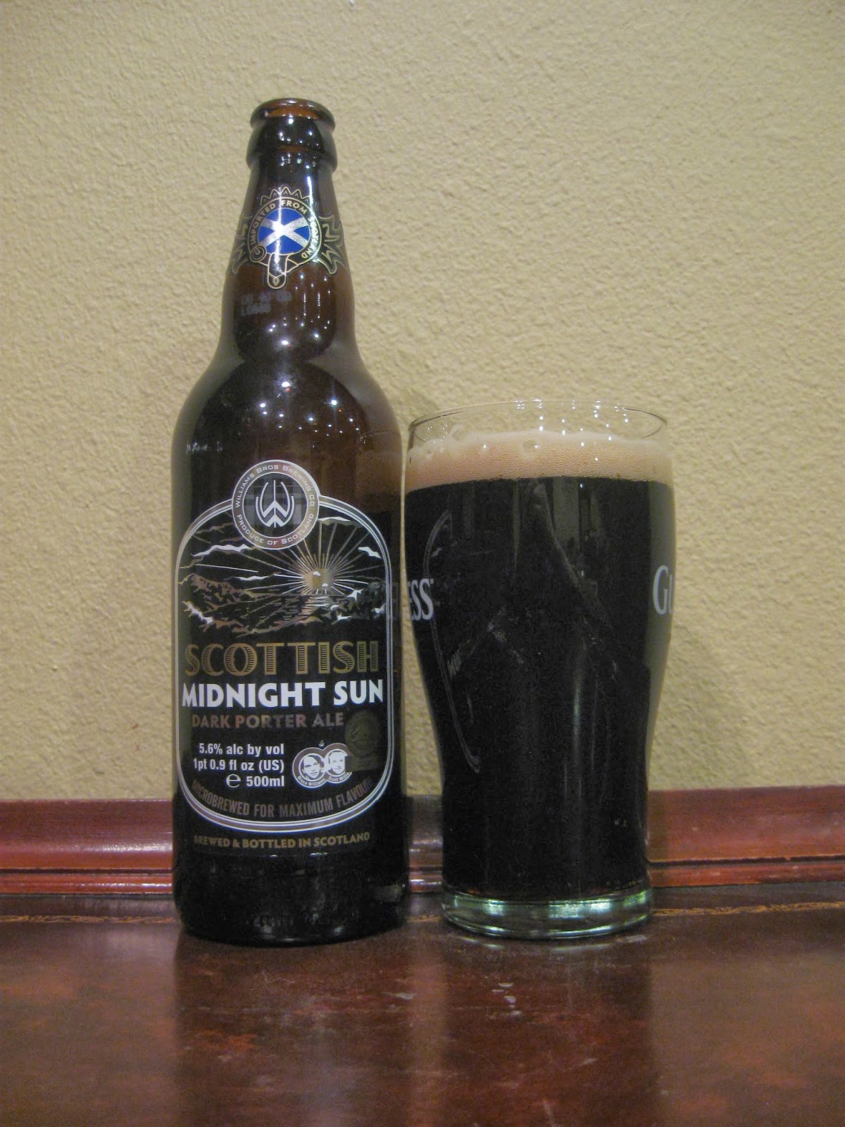 Doing Beer Justice Williams Bros Scottish Midnight Sun Dark Porter Ale