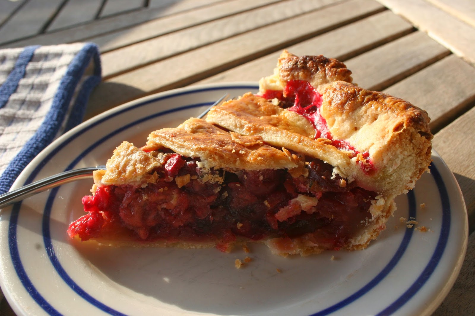 Nothing in the House Cranberry Sage Pie