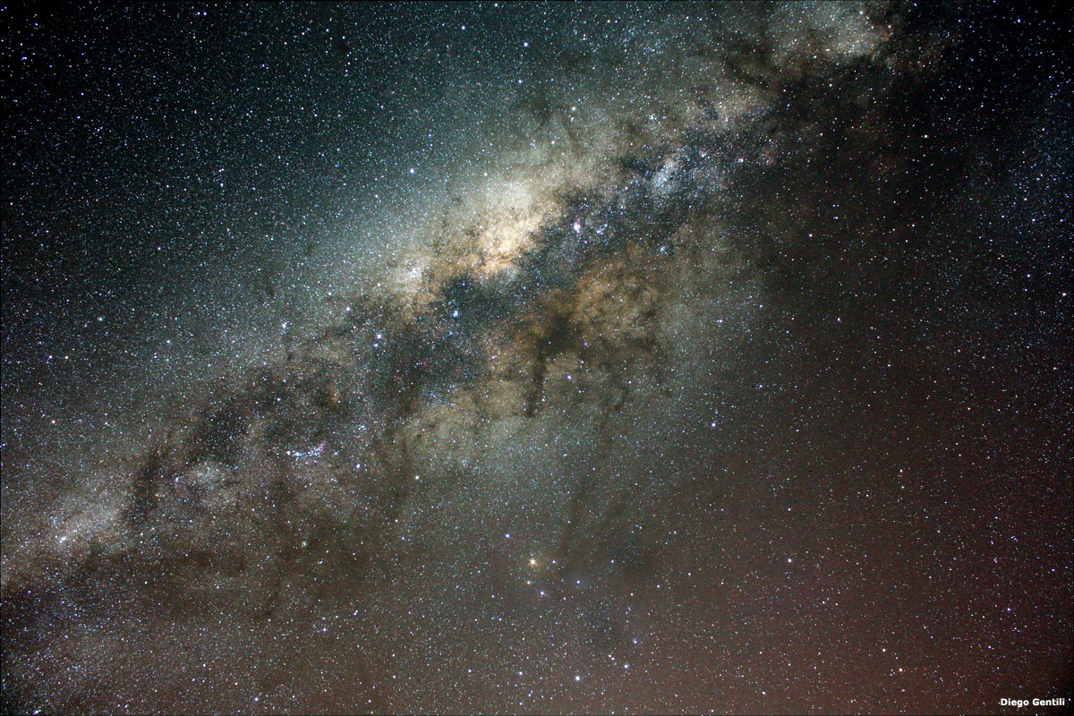 ¿De que color es la via lactea? Taringa!