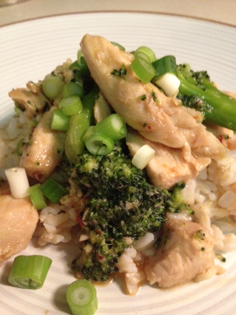 Chinese Chicken with Ginger Garlic Sauce