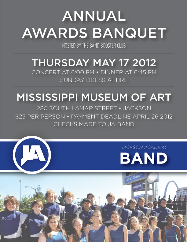 JACKSON ACADEMY BAND May 2012