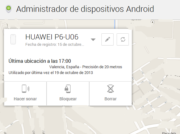 Administrador de dispositivos Android Ya podemos bloquear nuestro Android perdido
