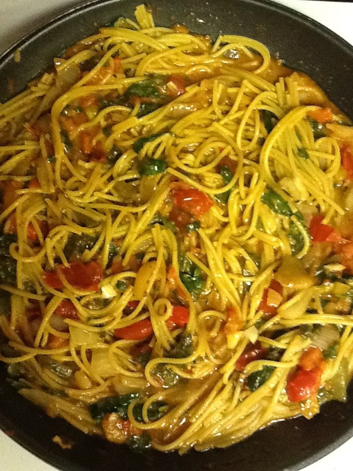 Mama’s Healthy Vegetable Pasta Medley Recipe Bender Fitness