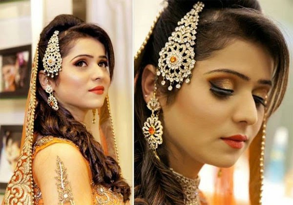Indian Bridal Hairstyle 2014