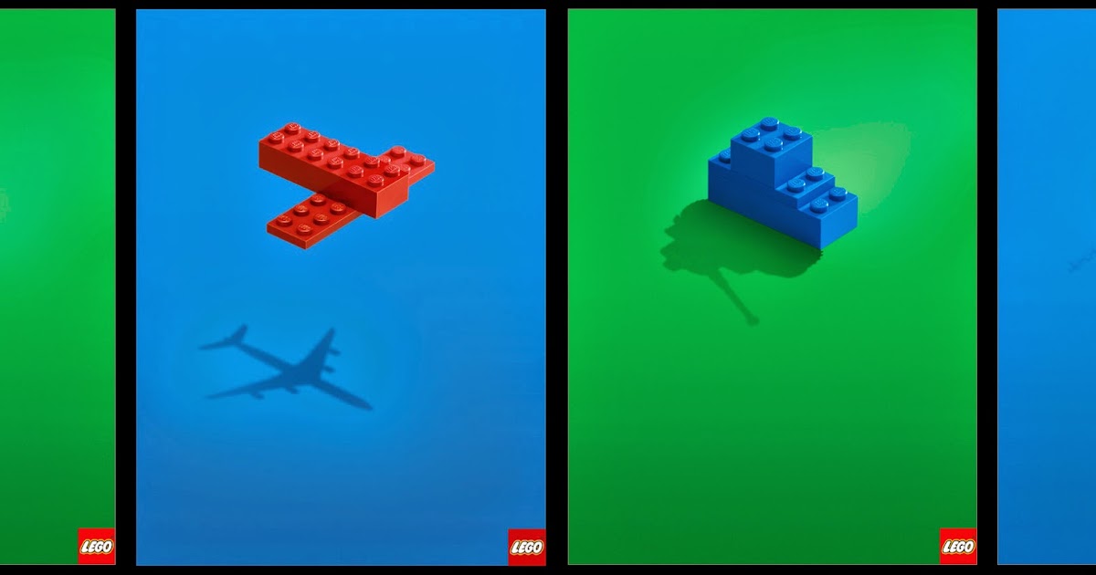 lego airplane ad