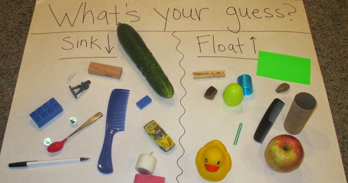 Amy's ABC Preschool: Sink or Float