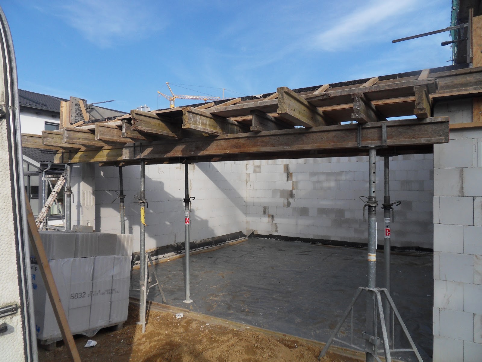 Ab ins Haus!!! 2012: Endspurt Rohbau