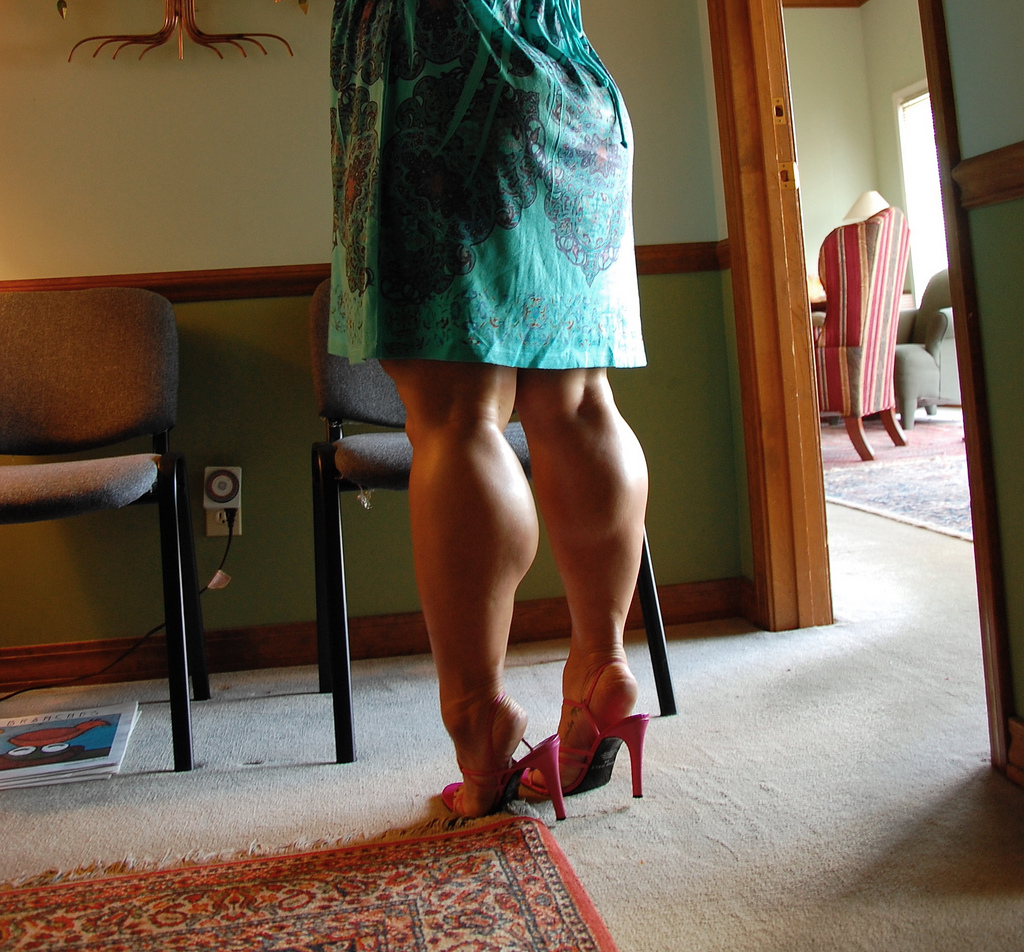 Her Calves Muscle Legs Huge Muscular CALVES gallery by Jonathan