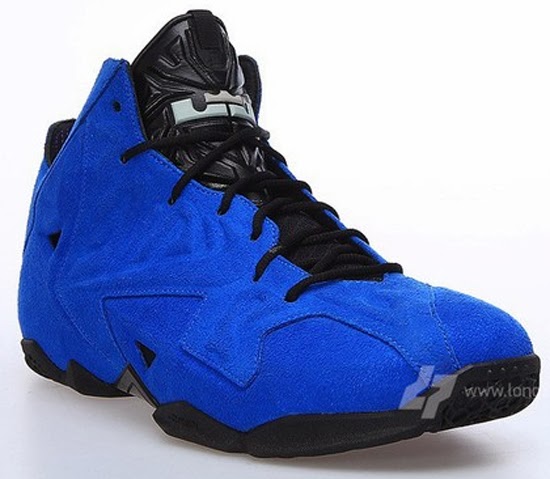 Nike LeBron 11 EXT Suede QS Game Royal/Game Royal-Black April 2014