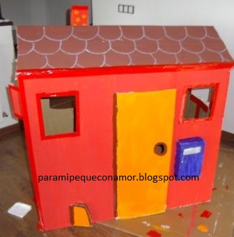 Para mi peque con amor: Casa de cartón para el peque... Consejos para