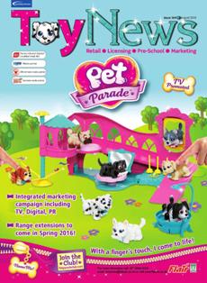 ToyNews 164 - August 2015 | ISSN 1740-3308 | TRUE PDF | Mensile | Professionisti | Distribuzione | Retail | Marketing | Giocattoli
ToyNews is the market leading toy industry magazine.
We serve the toy trade - licensing, marketing, distribution, retail, toy wholesale and more, with a focus on editorial quality.
We cover both the UK and international toy market.
We are members of the BTHA and you’ll find us every year at Toy Fair.
The toy business reads ToyNews.