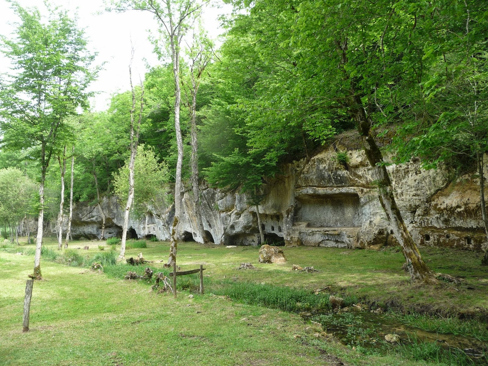 The castle's servants' quarters