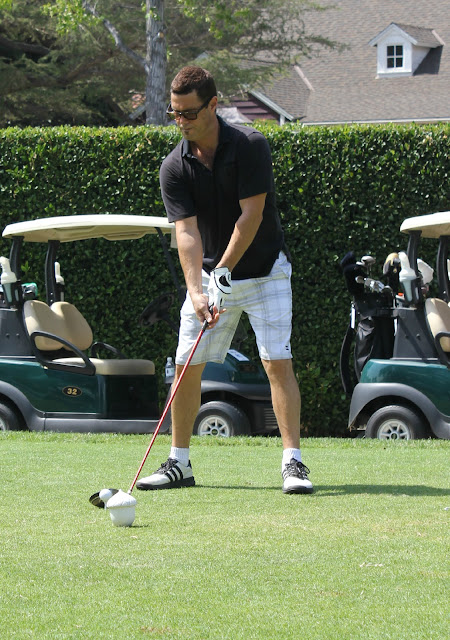 Carlos Bernard plays golf at The Academy of Television Arts & Sciences Foundation’s 13th Annual Primetime Emmy® Celebrity Tee-Off, played at Oakmont Country Club in Glendale, CA (September 10, 2012).