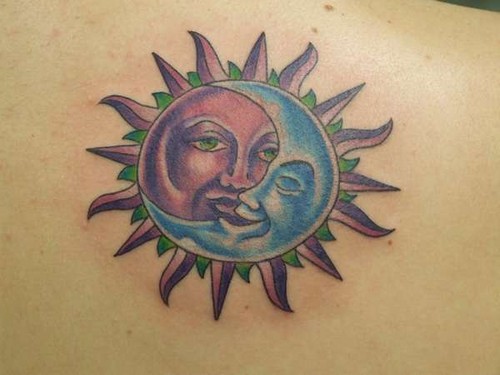 moon tattoo designs for men 