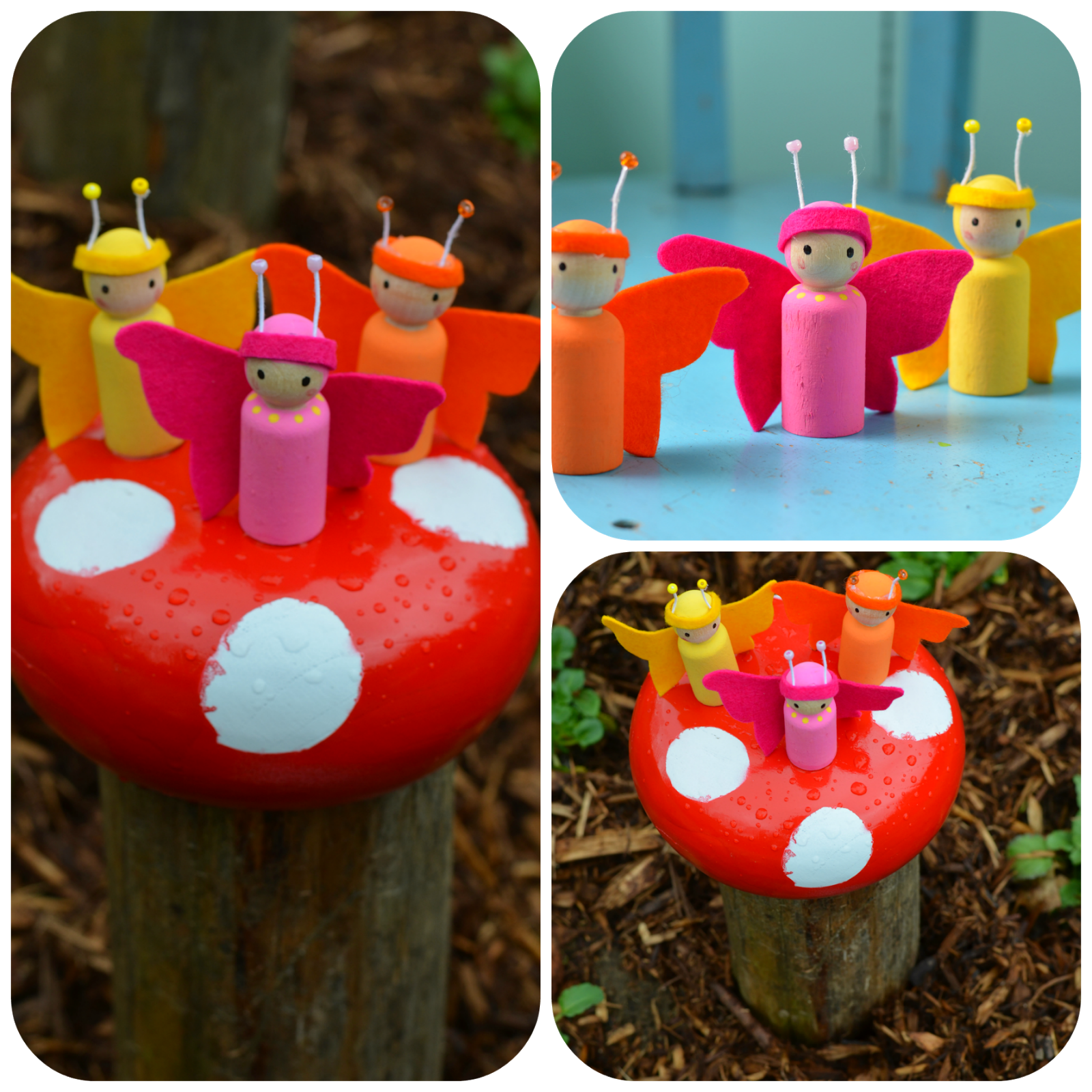Butterfly Peg People