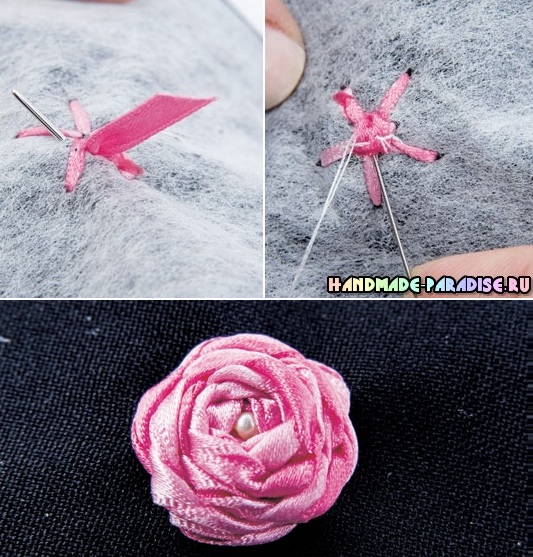 Декоративные подушки с вышивкой лентами Декоративные подушки с вышивкой лентами