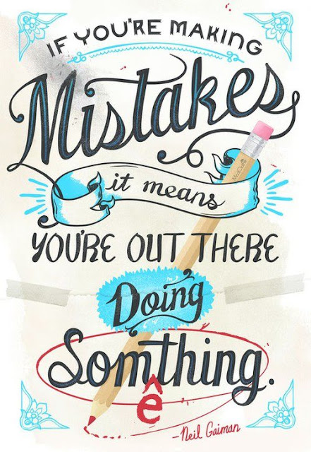 If you are making mistakes quote