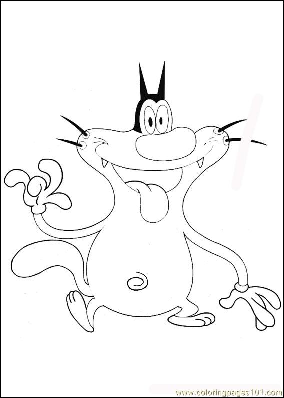 Oggy Coloring Pages Online | oggy colouring pages Oggy Coloring Pages Online | oggy colouring pages