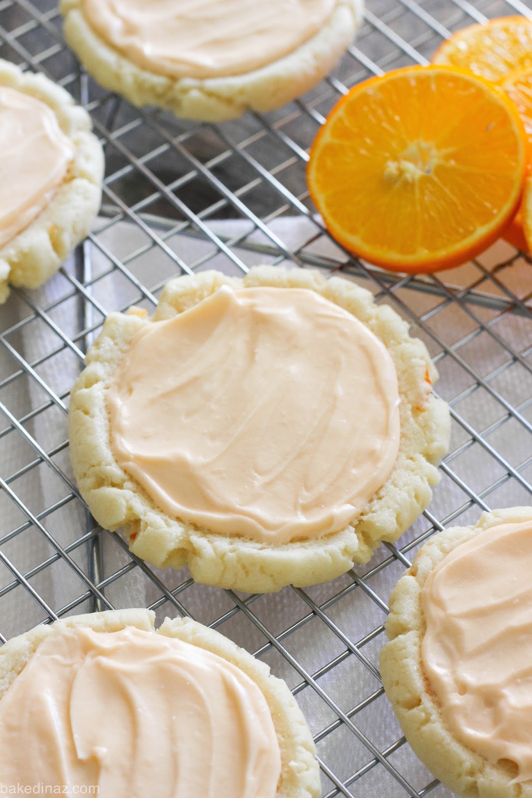 Baked in Arizona Orange Creamsicle "Swig" Sugar Cookies