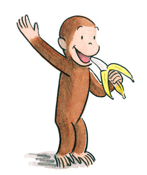 George O Curioso Sentidos de Macaco Jorge O Macaco Curioso Desenhos  Animadoss 