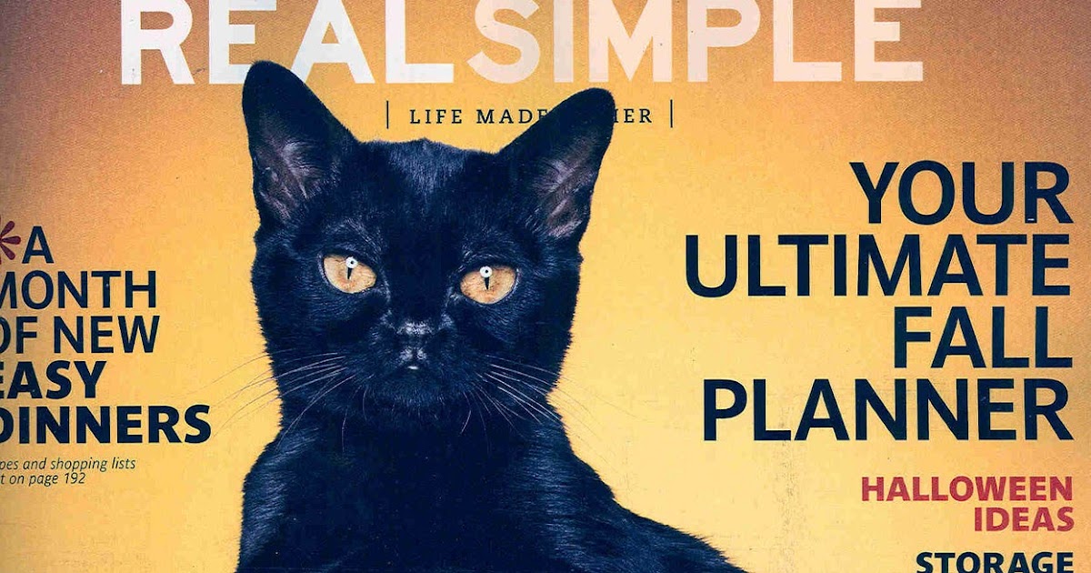 Vintage Halloween Collector Real Simple October 2013 Issue