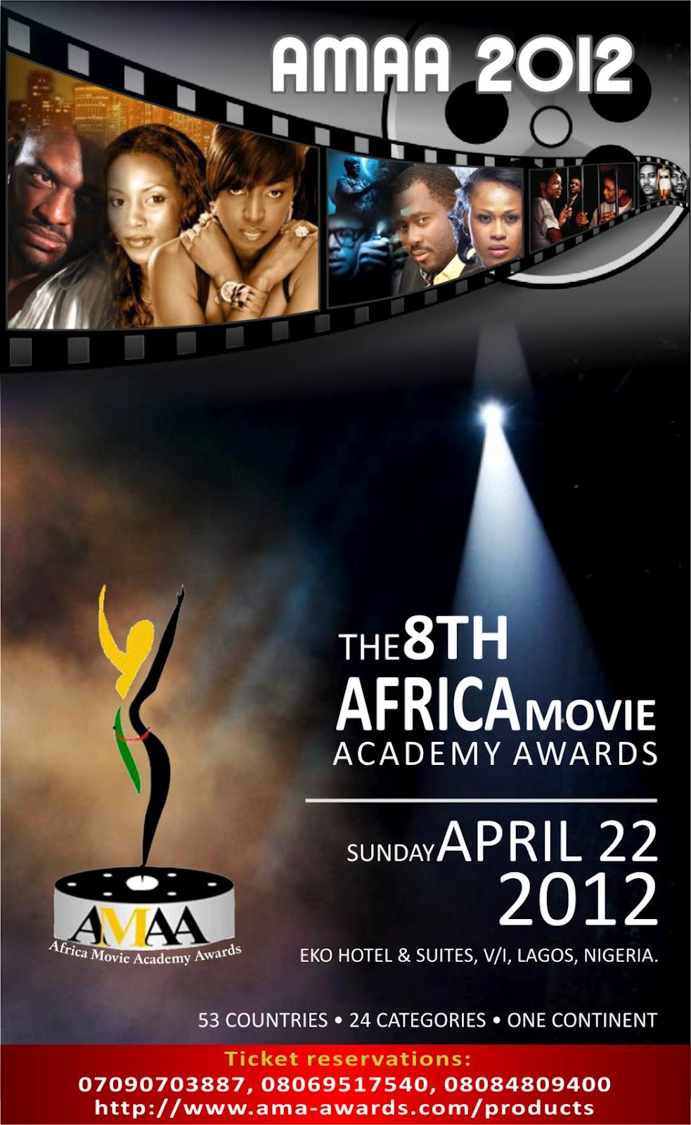 AMAA AWARDS Tickets now on sale! Olori Supergal