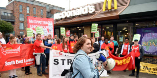 McDonald’s set for more strikes as action spreads across Britain