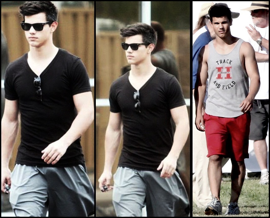 Sexy Taylor Lautner Showing His Bulge Taylor Daniel Lautner was born on 