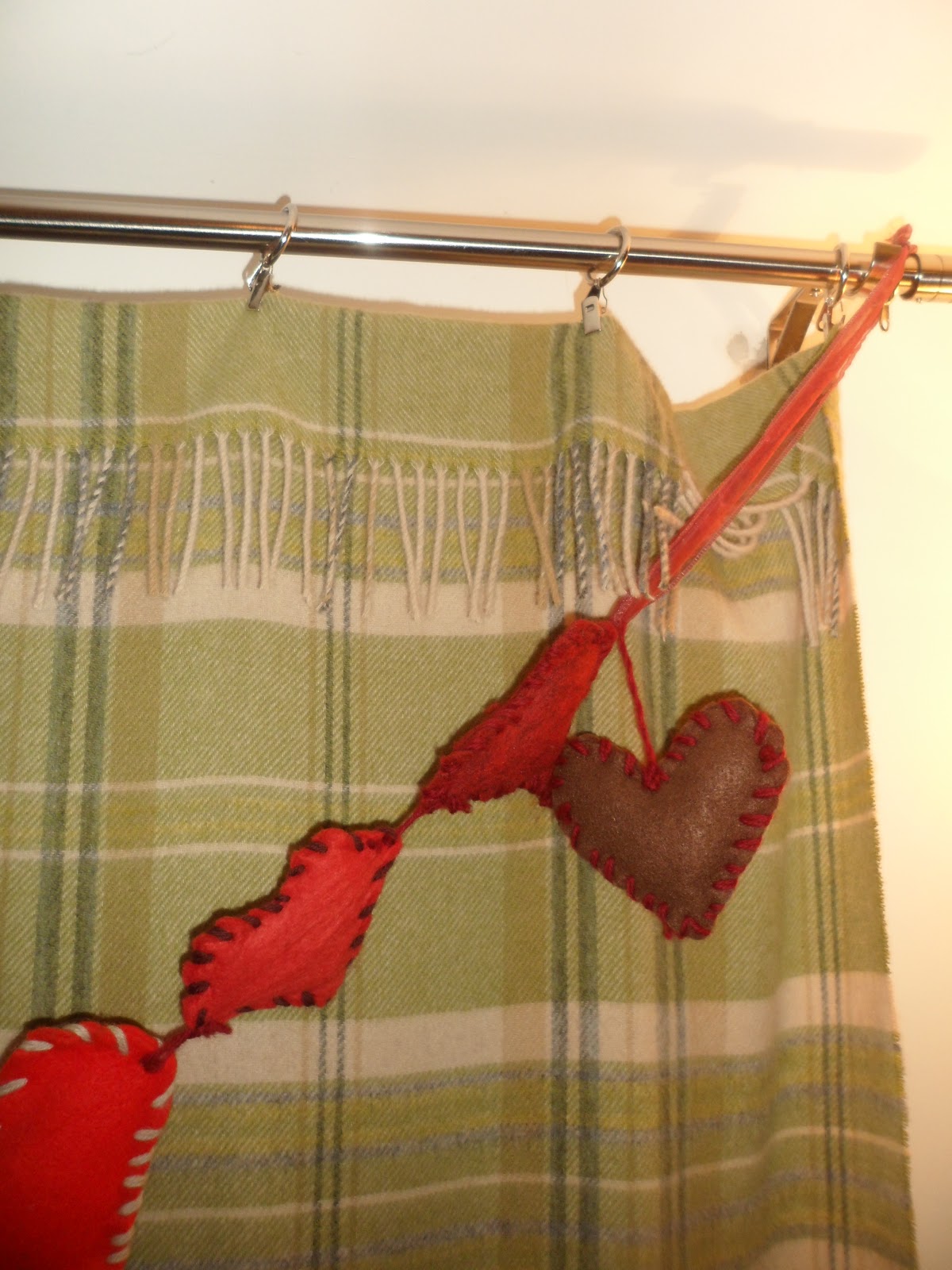 Cobble & Gobble Blankets as curtains