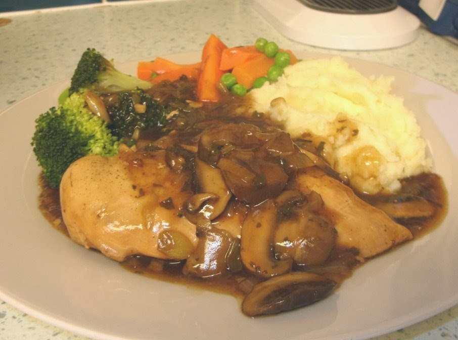 Jenny Eatwell's Rhubarb & Ginger Slow Cooker Mushroom & Tarragon Chicken