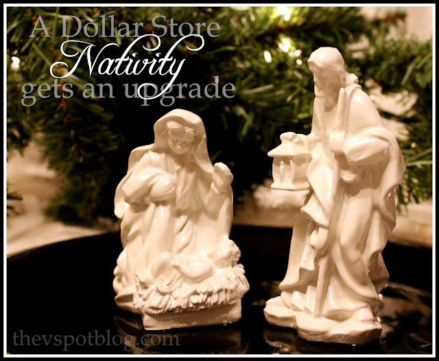 An easy fix for a Nativity set.