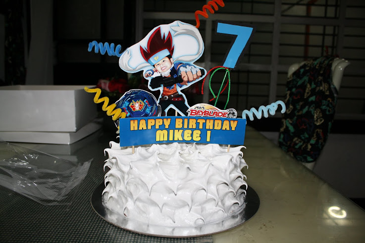 Personalized Cake Topper - Beyblade