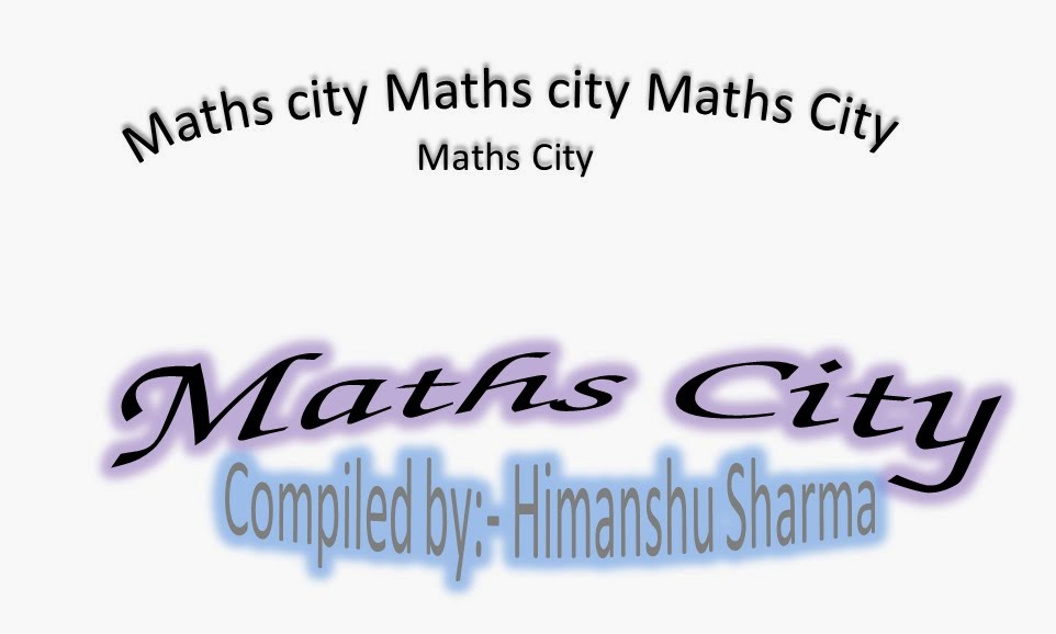Maths City