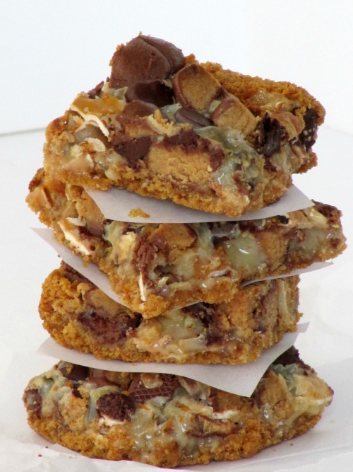 Once Upon A Chocolate Life Pretzel Peanut Butter Cup Magic Bars