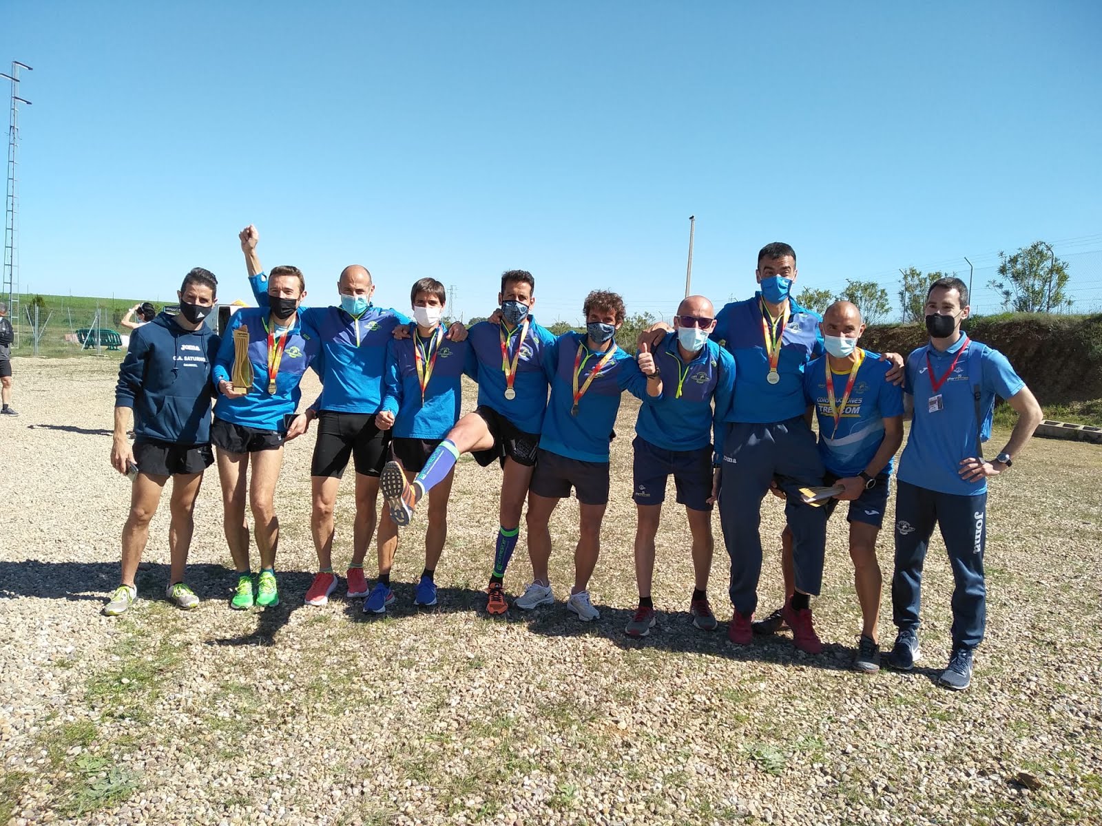 Campeones de España de Cross M35 y M40 (Almodóvar del Río, 2021)