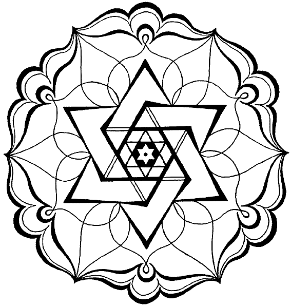 Advanced Mandala Coloring Pages Advanced Mandala Coloring Pages