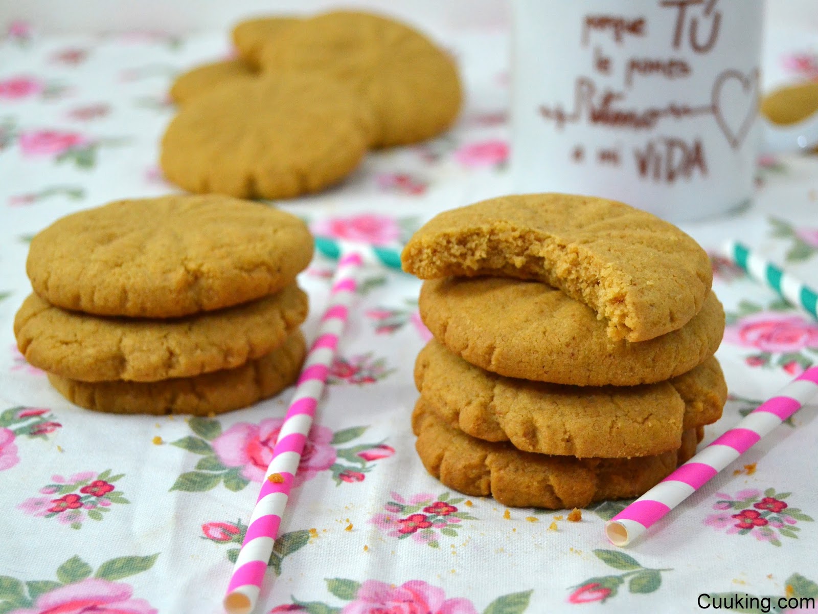 Galletas De Mantequilla De Cacahuete (peanut Butter Cookies)
