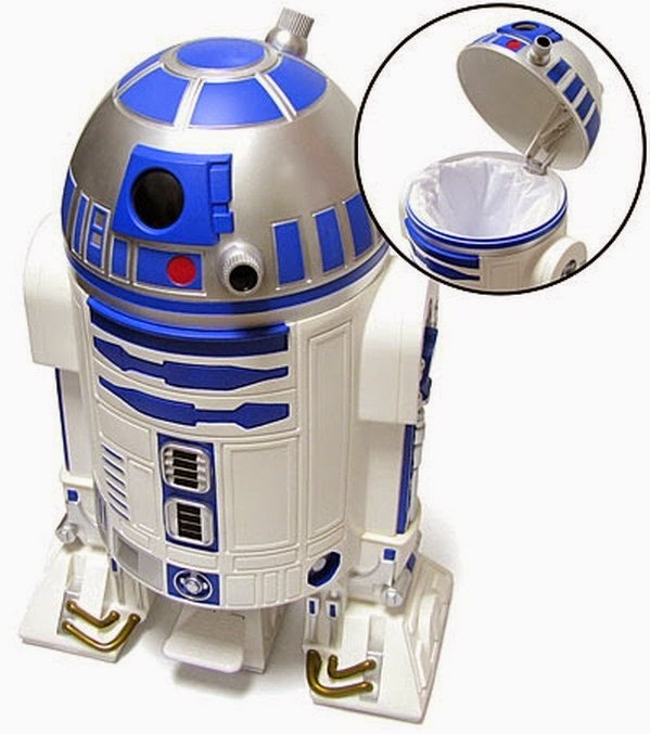 Ultra Tendencias: Este androide R2-D2 en realidad es un cubo de basura geek