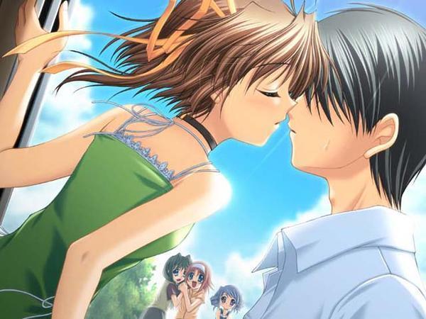 best profile pictures some pictures of animes in love love anime 600x450