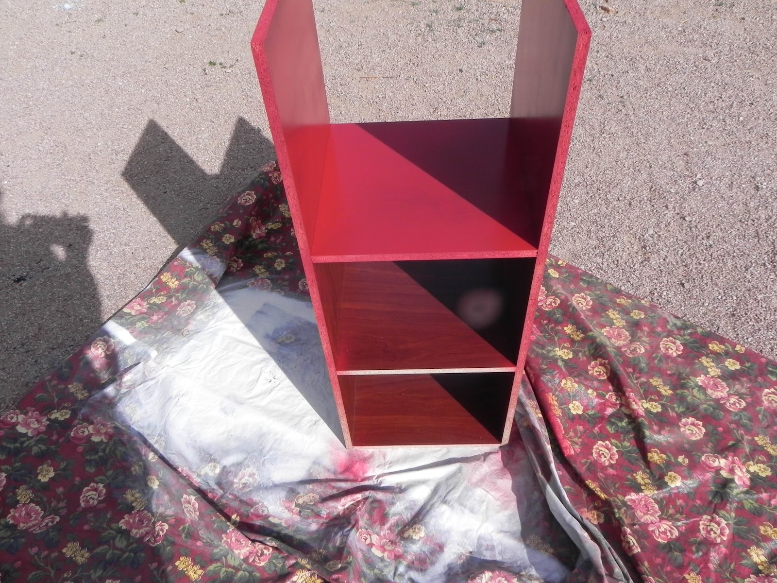 The Messy Roost Bookcase to Launch Pad/Daycare Zone