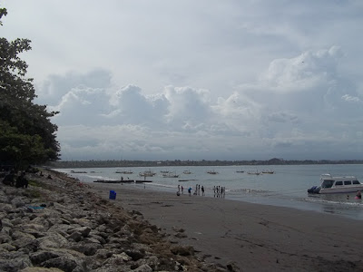 Pemandangan di Pantai Sanur, Bali