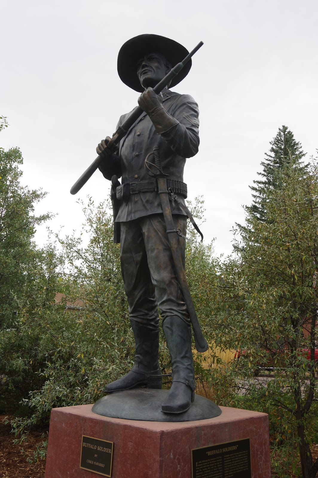 Some Gave All Cheyenne Wyoming's Buffalo Soldier Monument, Vernon